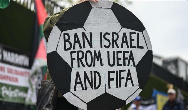 İngiltere'de İsrail'in futboldan men edilmesi için 25 bin imza toplandı