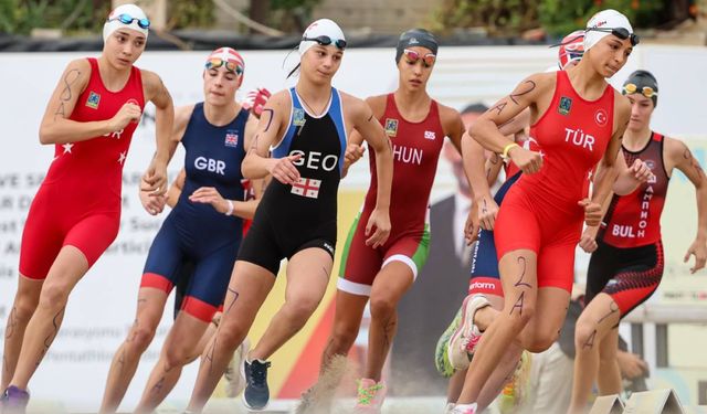 Milli sporculardan Avrupa Biathle-Triathle Lazer Run Şampiyonası’nın 2. gününde 19 madalya