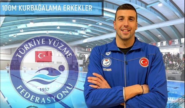 Avrupa Kısa Kulvar Yüzme Şampiyonası’nda Emre Sakçı 100 metre kurbağalamada gümüş madalya kazandı