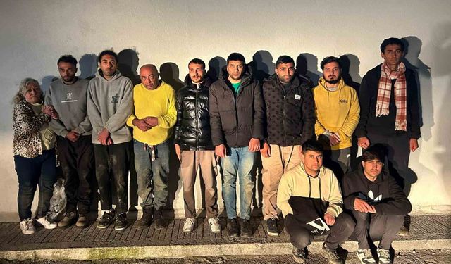 Edirne’de 32 kaçak göçmen yakalandı
