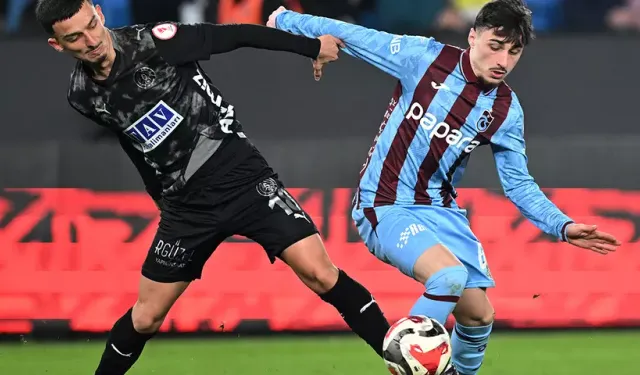 Trabzonspor konuk ettiği Alanyaspor'a 1-0 mağlup oldu