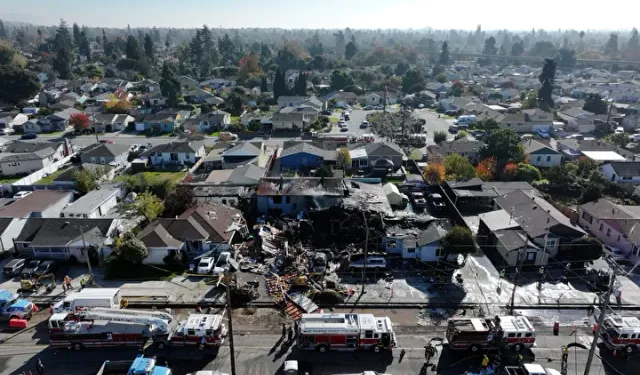 ABD'nin California eyaletinde doğal gaz patlaması sonucu 6 kişi yaralandı
