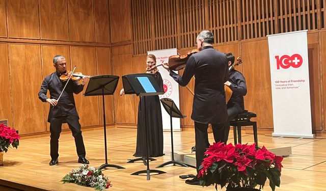 Bern'de Türkiye ve İsviçre arasındaki Dostluk Anlaşması'nın 100. yılı dolayısıyla konser verildi