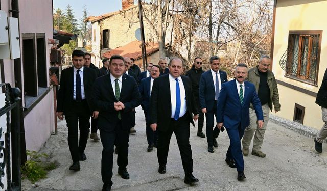 Yargıtay Başkanı Kerkez, Eskişehir'de yapılması planlanan Yargıtay Müzesi alanını inceledi