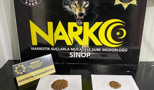 Sinop’ta yasaklı madde operasyonunda 6 kişi yakalandı