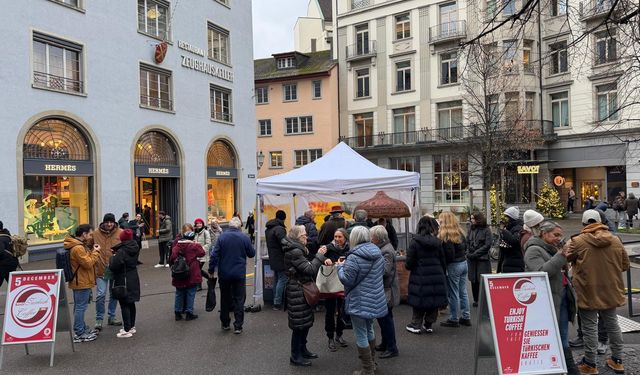 İsviçre'de Dünya Türk Kahvesi Günü etkinliği düzenlendi