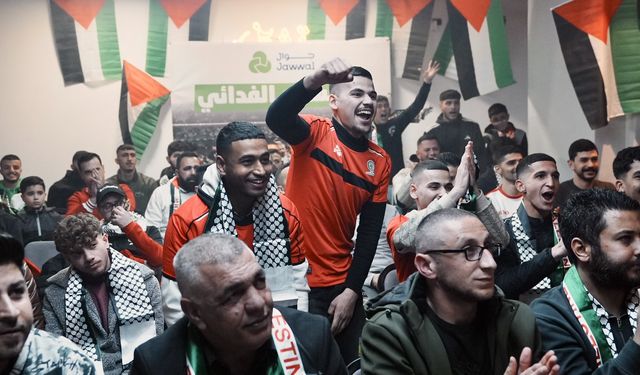 Batı Şeria'daki Filistinliler, Filistin - Suriye maçını ekranlardan izledi