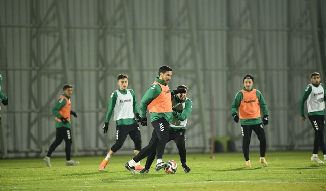 Konyaspor, Fenerbahçe maçının hazırlıklarını sürdürdü