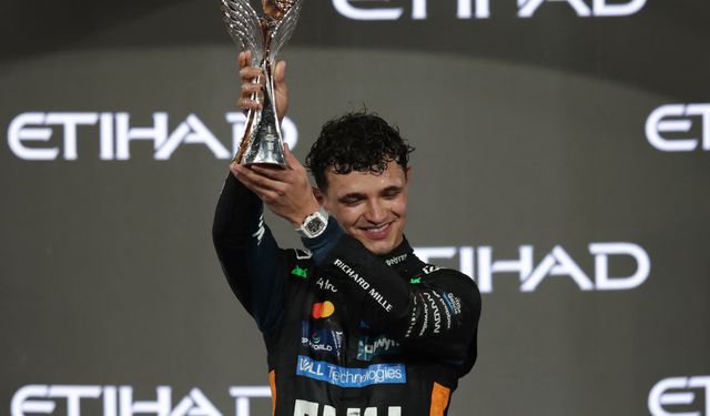 Formula 1'de şampiyon Lando Norris