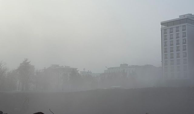 Diyarbakır'da uçak seferlerine sis engeli