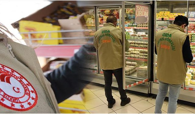 Kasımda 122 bin gıda denetimi: 1963 işletmeye 141 milyon lira ceza