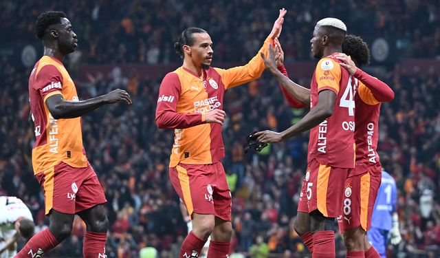 Galatasaray galibiyete son anlarda uzandı | Süper Lig'de Galatasaray 3-2 Samsunspor