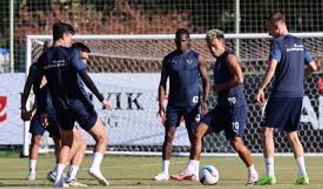 Alanyaspor, Antalyaspor ile oynayacağı maçın hazırlıklarını tamamladı