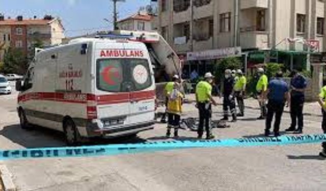 Konya'da çöp kamyonunun çarptığı kadın hayatını kaybetti