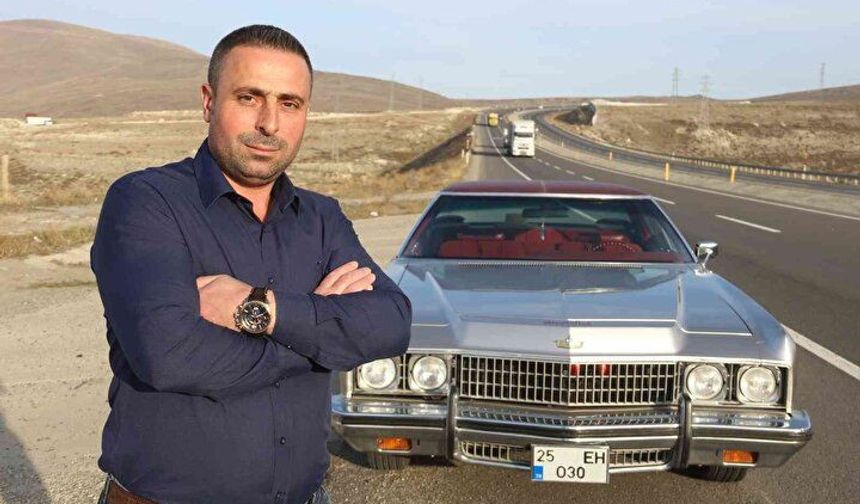 Aracın 5'inci sahibi olan Ertek, 4 yıldır aracına gözü gibi bakıyor. Aracı Bursa’dan satın alarak çekici yardımıyla Erzurum’a getiren Ertek, aracını sadece haftada bir kez trafiğe çıkartıyor.