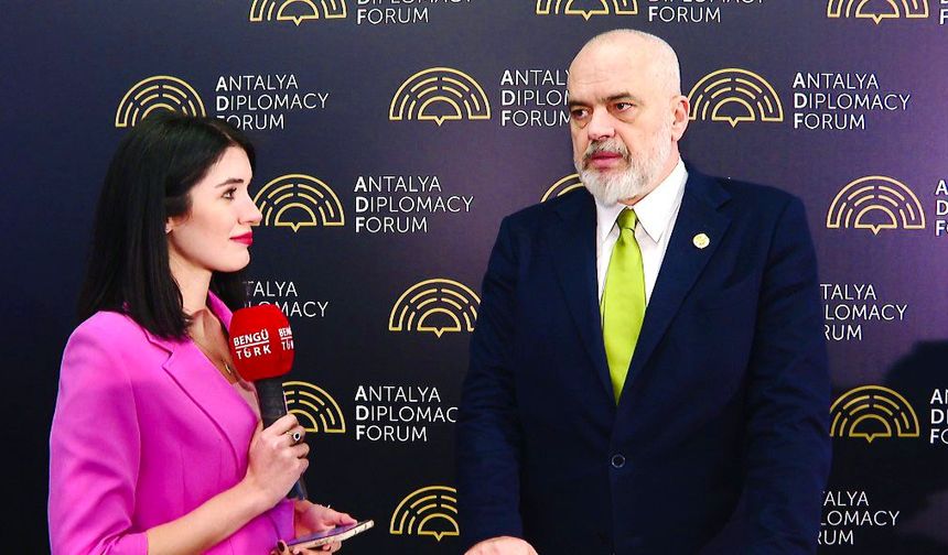 Arnavutluk Başbakanı Edi Rama'dan Türkiye’ye övgü