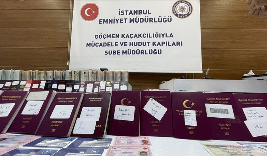 İstanbul'da casusluk, sahtecilik ve göçmen kaçakçılığı operasyonunda 4 zanlı tutuklandı