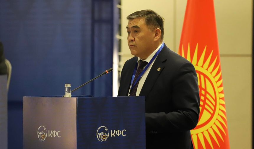 Kırgızistan Milli Güvenlik Devlet Komitesi Başkanı Taşiyev, Kırgızistan Futbol Birliği Başkanı oldu