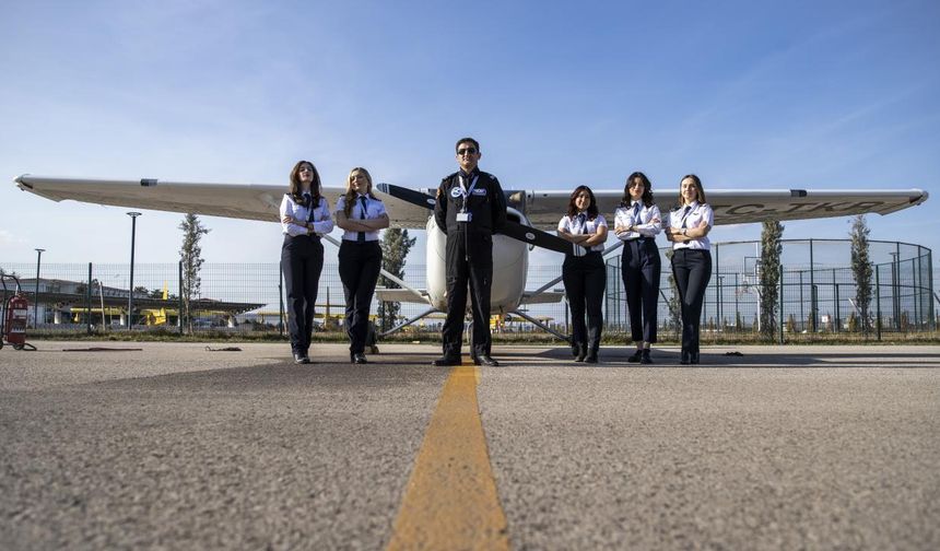 Kadın pilot adayı sayısı 3 kat arttı: 3 öğrenciden 1'i kadın