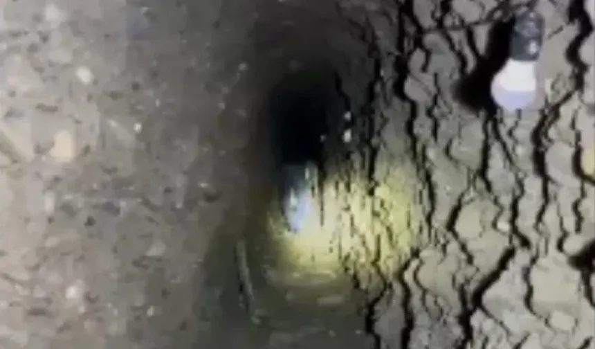 Kırgızistan'da bir evde Özbekistan'a uzanan gizli tünel bulundu!