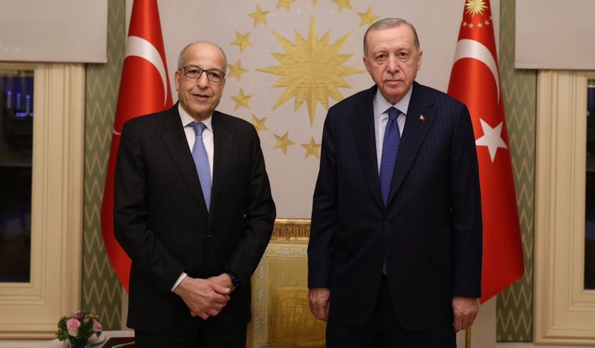 Cumhurbaşkanı Erdoğan, Libya Merkez Bankası Başkanı'nı kabul etti