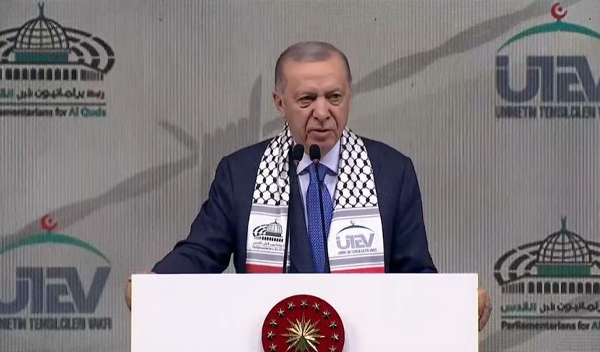 Cumhurbaşkanı Erdoğan: Kimse bizden soykırıma sessiz kalmamızı bekleyemez