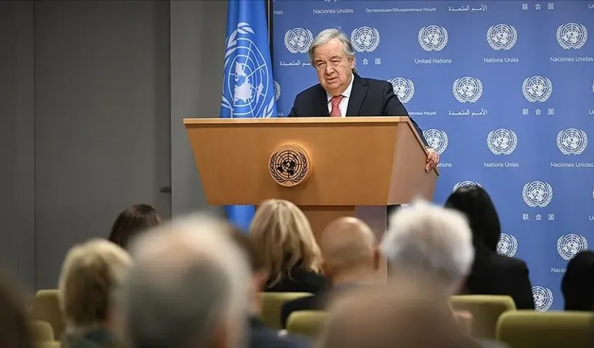 BM Genel Sekreteri Guterres, Orta Doğu'da "kanlı misilleme döngüsüne son verilmeli" çağrısı yaptı