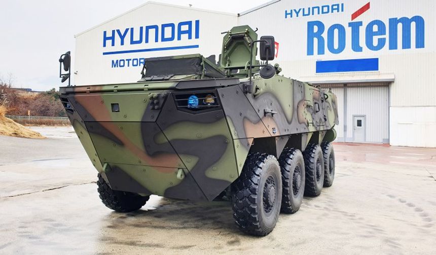 Peru’nun 8×8 zırhlı araç ihalesini Hyundai Rotem kazandı