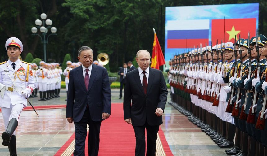 Rusya Devlet Başkanı Putin, Vietnamlı mevkidaşı Lam ile ikili ilişkileri ele aldı