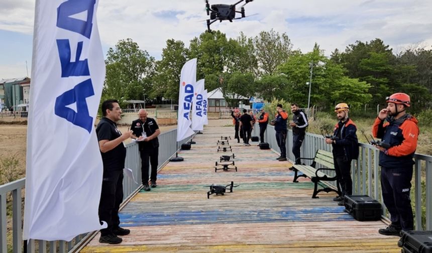 AFAD'ın "Dron ile Arazide Kayıp Arama Yarışması" Kırşehir'de başladı