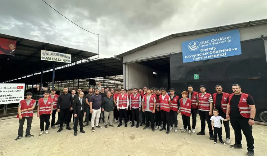 Ülkü Ocakları İzmir İl Başkanlığı’ndan Ödemiş’e "Hayvancılık Öğretim Merkezi"