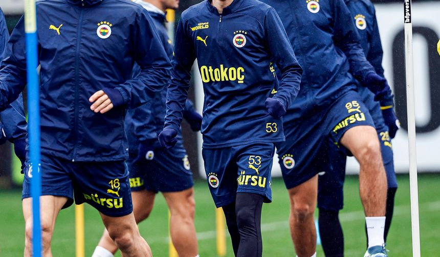 Fenerbahçe, Konyaspor maçının hazırlıklarını tamamladı