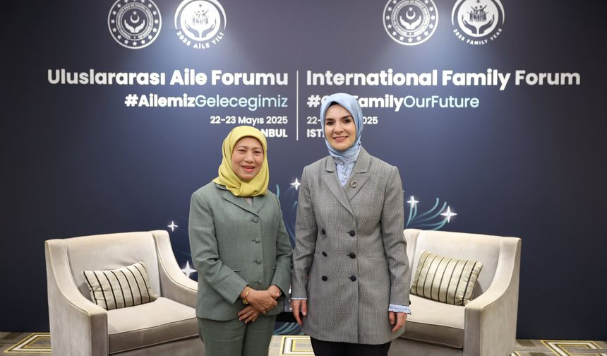 Aile ve Sosyal Hizmetler Bakanı Göktaş, Malezyalı mevkidaşı Shukri ile görüştü