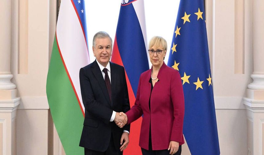 Özbekistan ve Slovenya ikili ilişkileri geliştirme kararı aldı