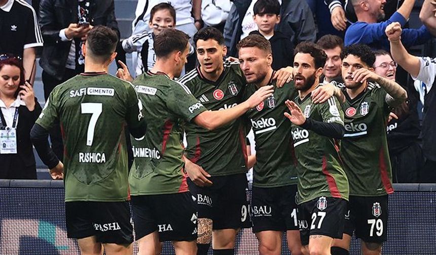 Beşiktaş, Adana Demirspor'u 4-1 mağlup etti