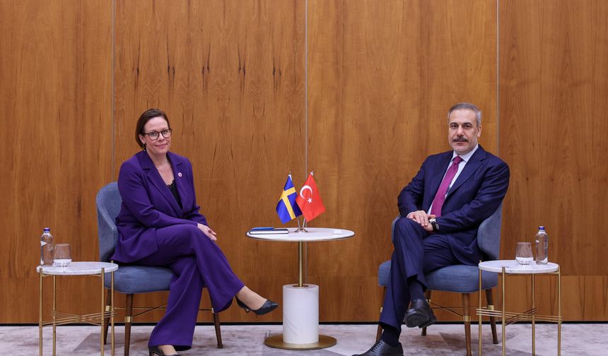 Bakan Fidan, İsveç Dışişleri Bakanı ile görüştü