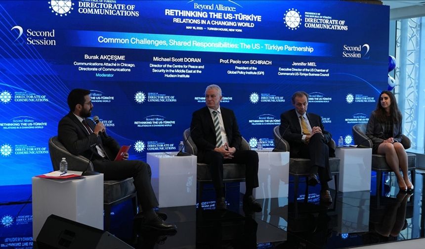 İletişim Başkanlığının New York'ta düzenlediği panelde, Türk-Amerikan ilişkileri ele alındı