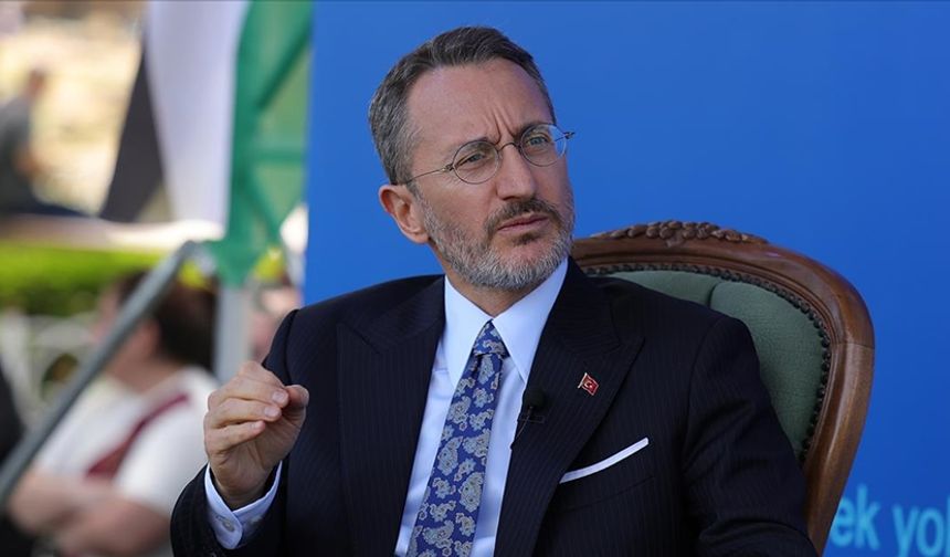 Cumhurbaşkanlığı İletişim Başkanı Altun: Filistin halkının direnişi insanlık adına çok onurlu bir direniş