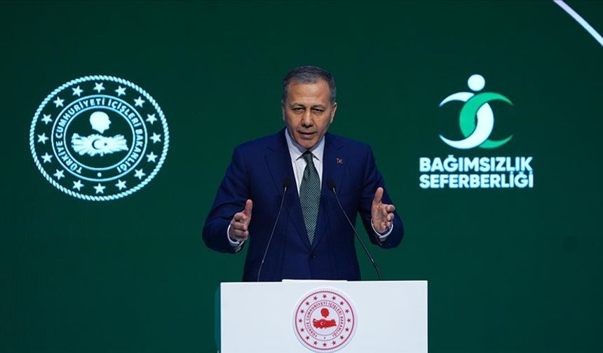 Bakan Yerlikaya: "Bağımsızlık Seferberliği"nin amacı gençlerimizi ve toplumumuzu her türlü bağımlılıktan korumak