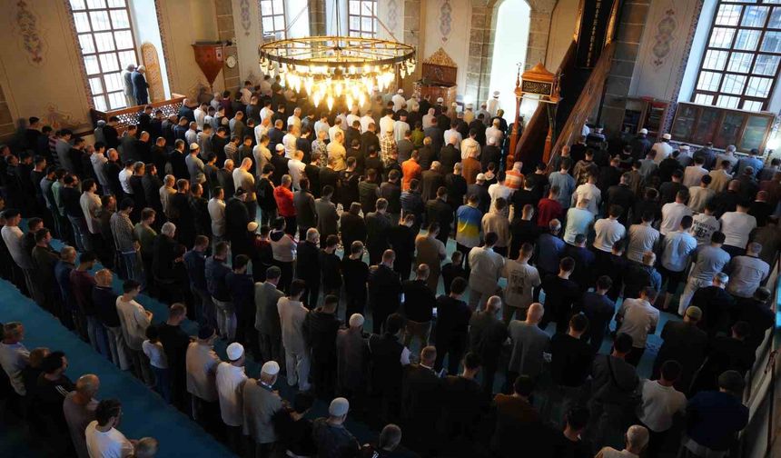 Samsun’da Kurban Bayramı namazı kılındı