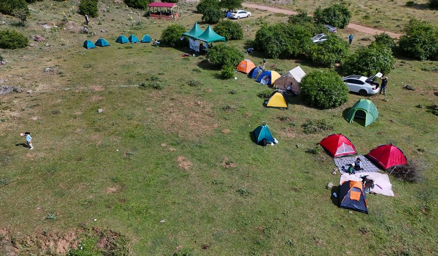 Bingöl'de "Baba-Çocuk Doğa Kampı" düzenlendi
