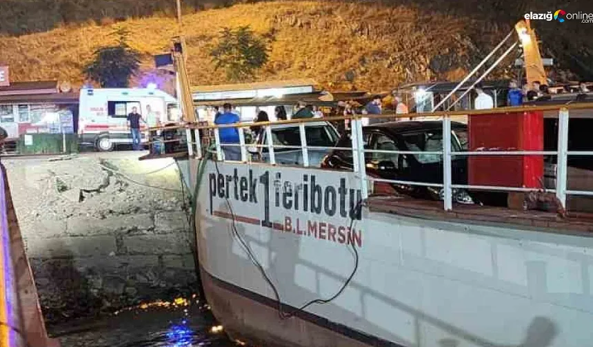 Pertek Feribotunda Dram: Aile Anahtarları Unuttu