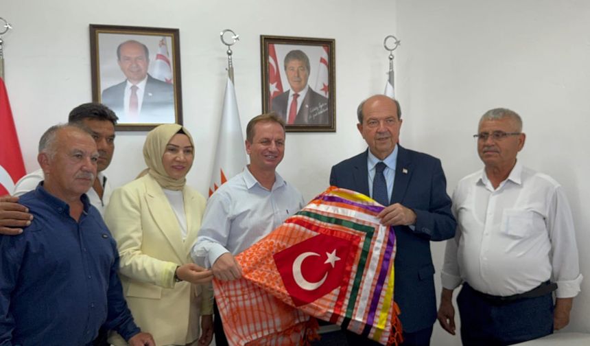 Gülnar Belediye Başkanı Önge, KKTC’de Cumhurbaşkanı Tatar’a Destek Ziyaretlerinde Bulundu