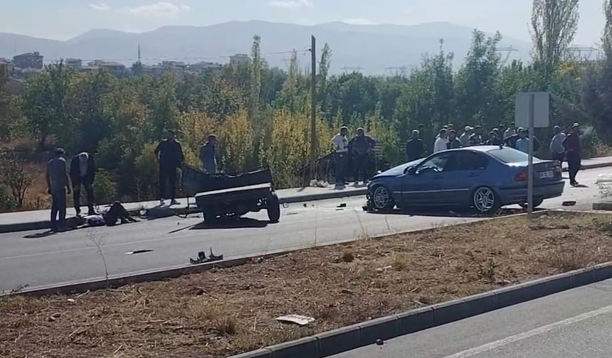 Malatya'da zincirleme kaza: 1'i ağır 3 yaralı