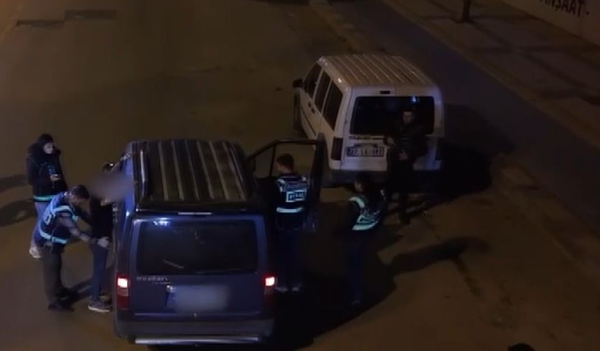 Gaziantep'te polisten 'Huzur-27' uygulaması: 14 şahıs yakalandı