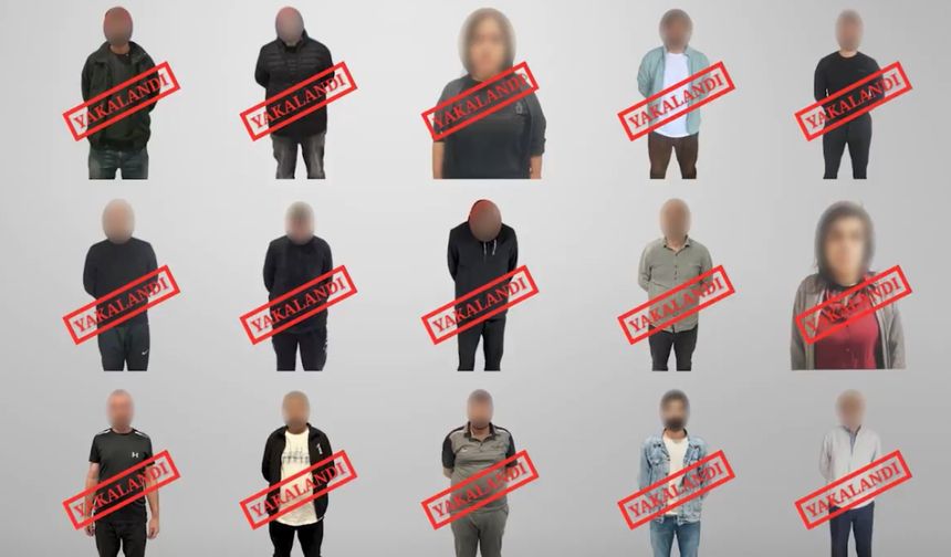 Yurt dışında yakalanan 15 suçlu Türkiye'ye getirildi