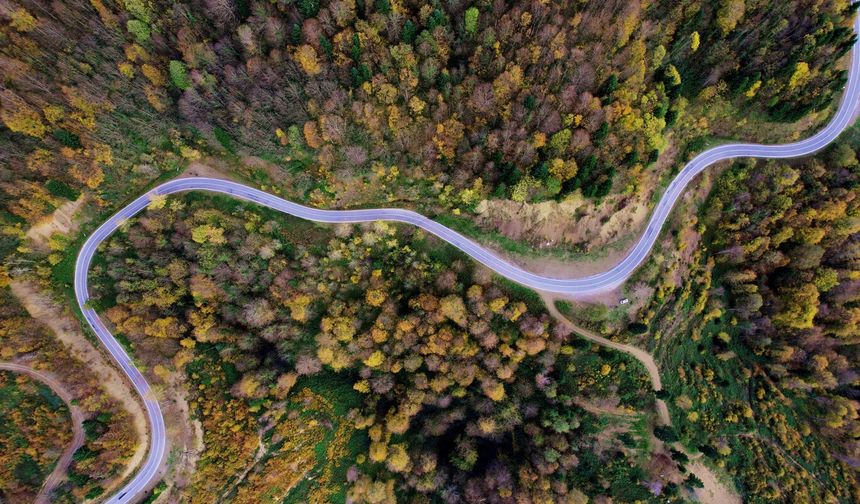 Sakarya'da film sahnelerini aratmayan manzaralar hayran bıraktı