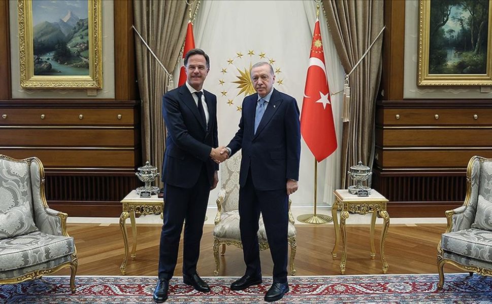 Cumhurbaşkanı Erdoğan, NATO Genel Sekreteri Rutte ile Görüştü